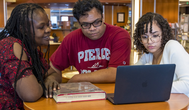 Students studying Physics and Astronomy